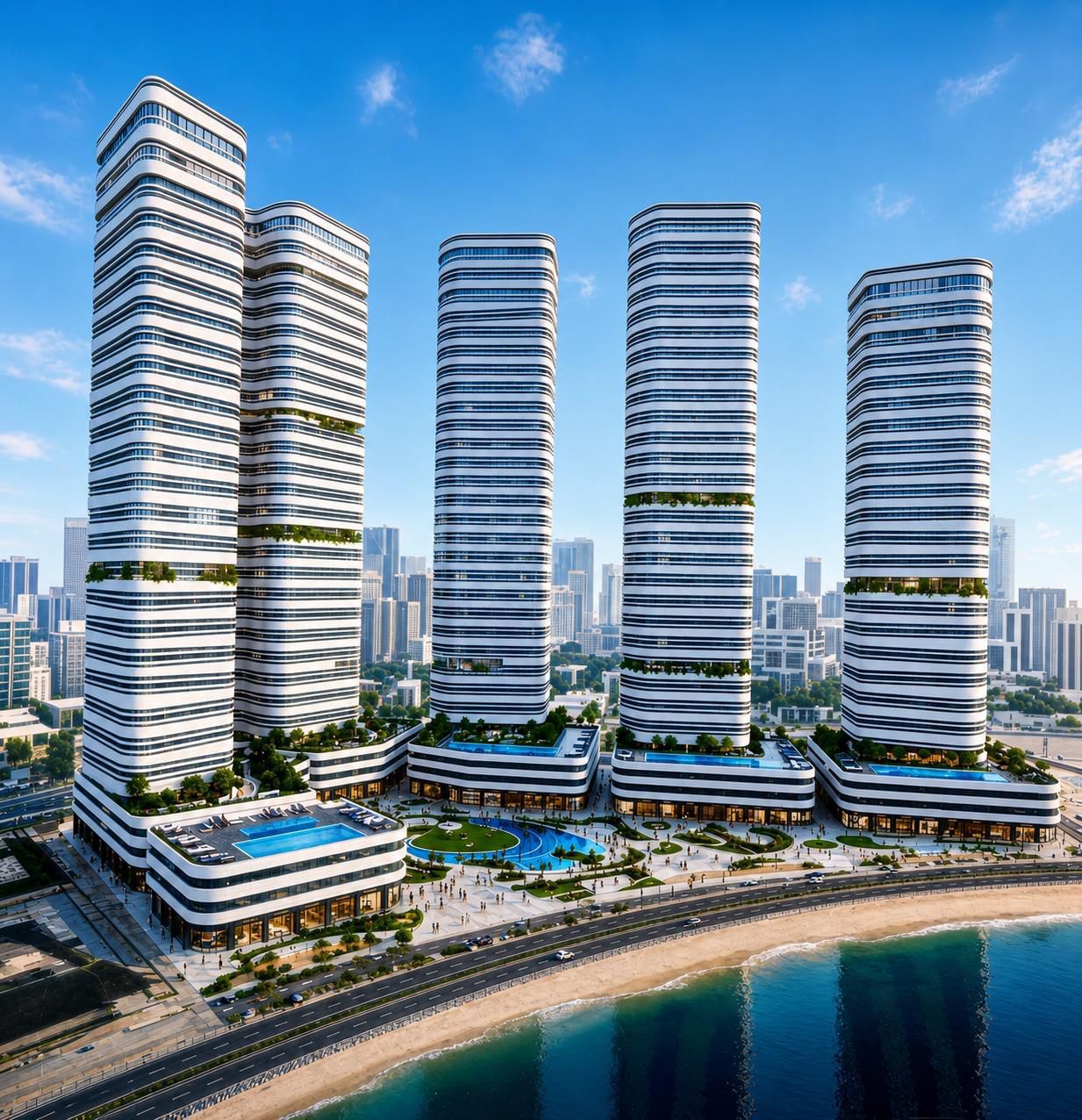 Al Mamzar Beach — Dubai